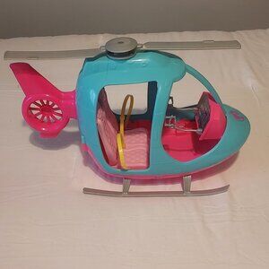 Barbie Helicopter with Spinning Rotors 2-Seater Design with Seatbelts